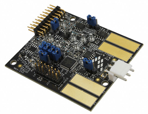The Freescale MED-EKG development board Freescale MED-EKG development board